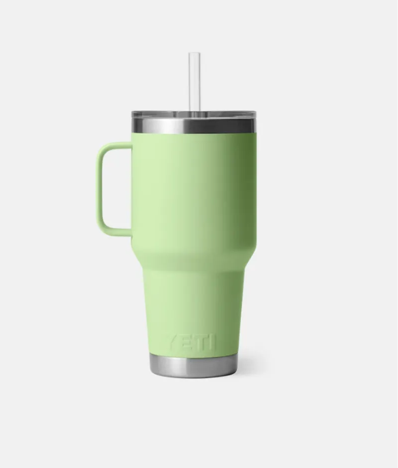 Yeti Rambler 35oz Straw Mug Key Lime