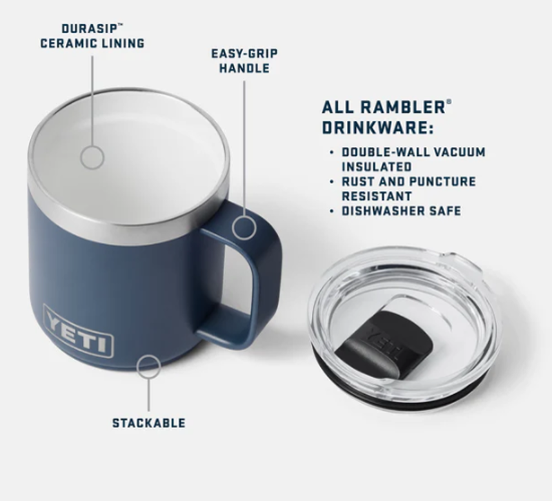 Yeti Rambler 10oz Ceramic Mug - Seafoam-4