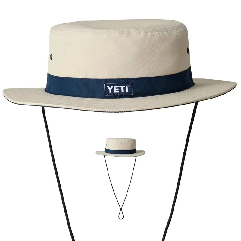 Yeti Boonie Hat Tan/Navy
