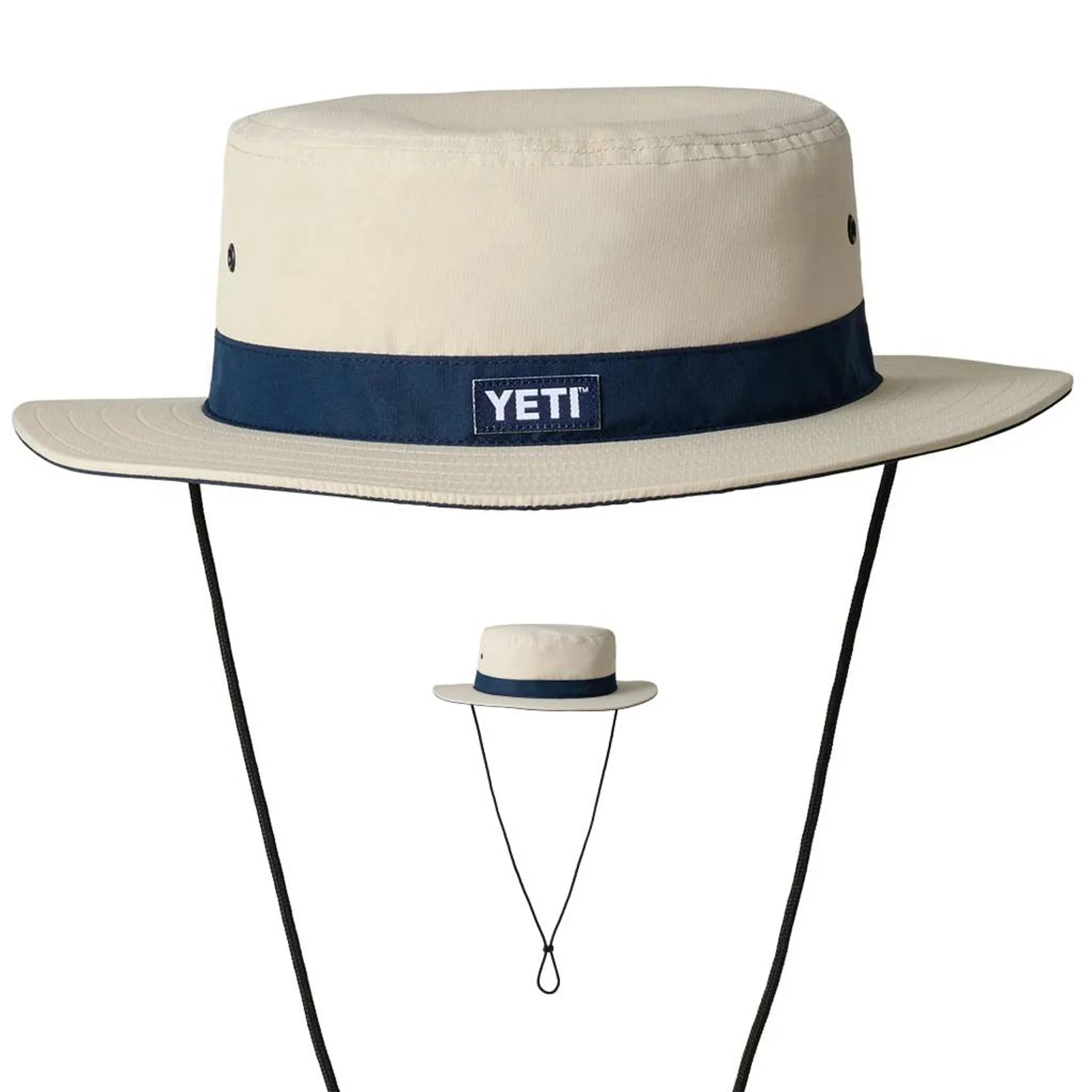 Yeti Boonie Hat Tan/Navy - Main Image