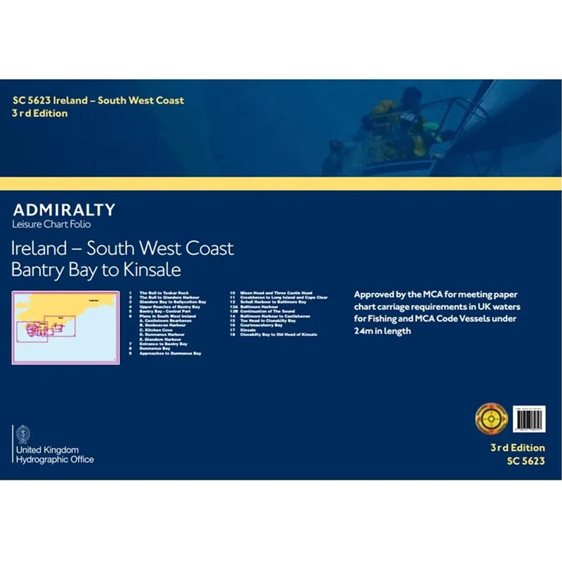 SC5623 Ireland South West Coast Bantry Bay to Kinsale