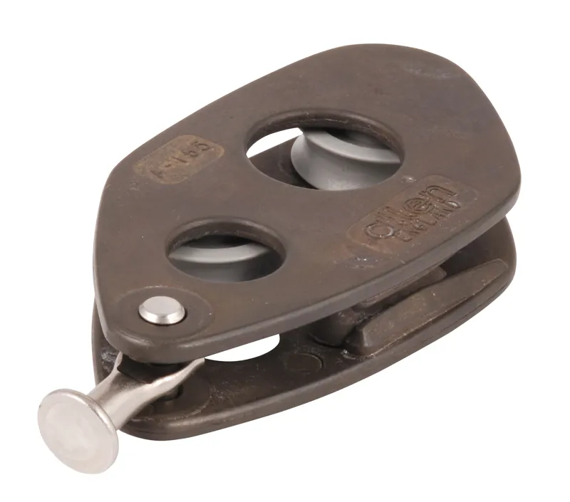 Vang Block with Fiddle, Jammer  and  Curved Key 25mm-1