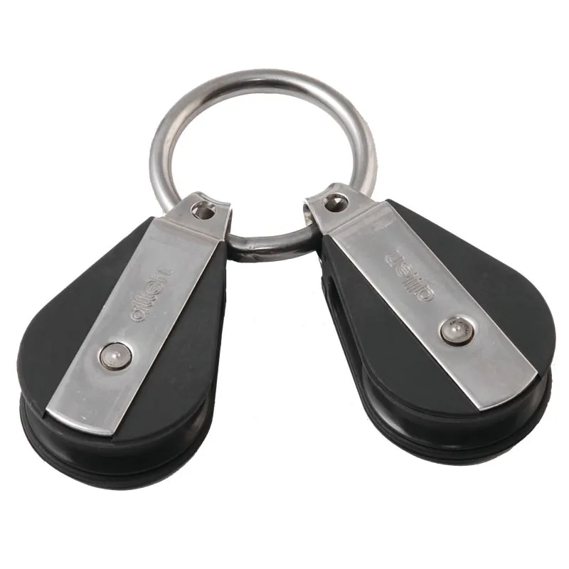 Two Single Blocks on Ring - 27mm