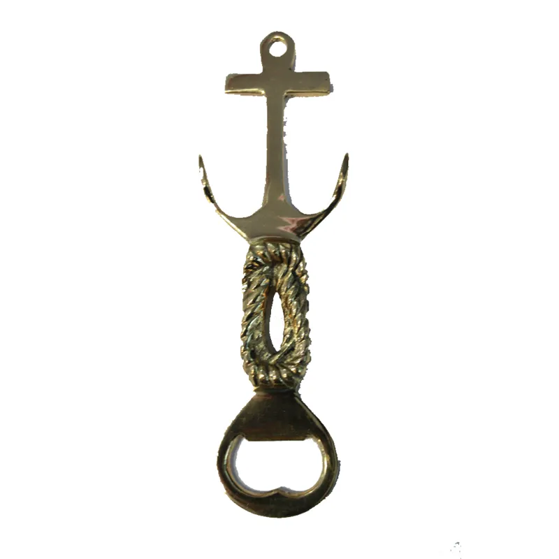 Nautical Themed Brass Bottle Opener-1