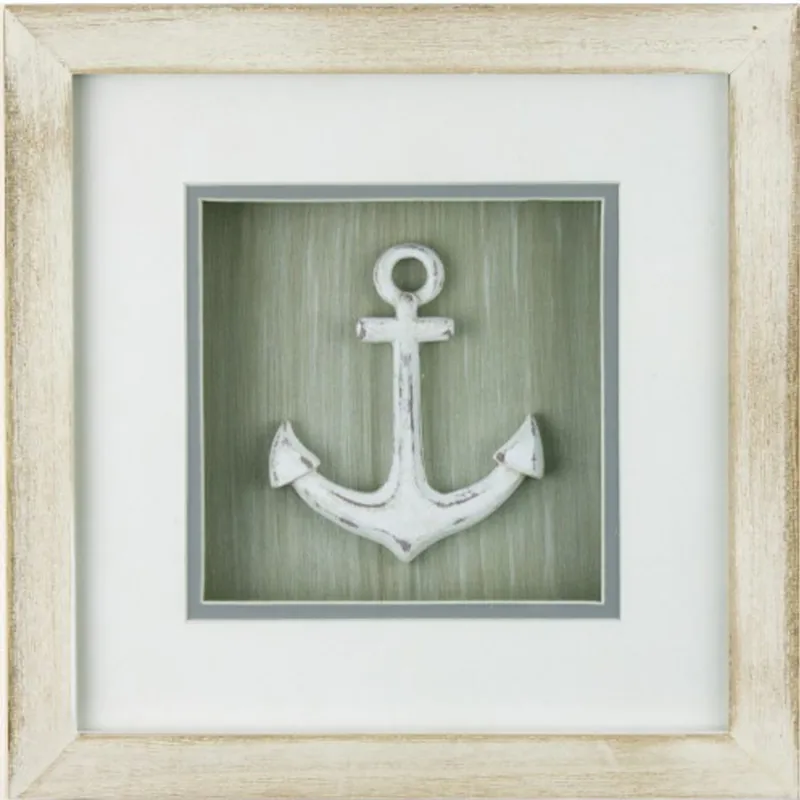 Framed Anchor Décor
