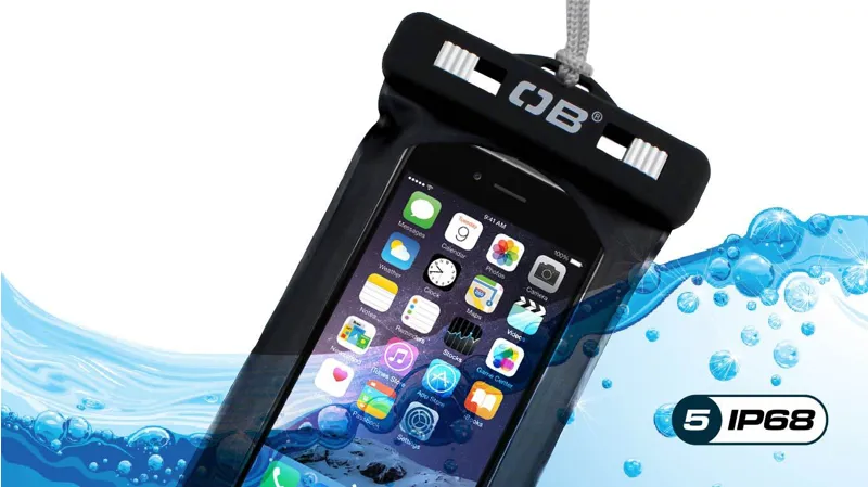 Overboard Waterproof Large Phone Case Black-9