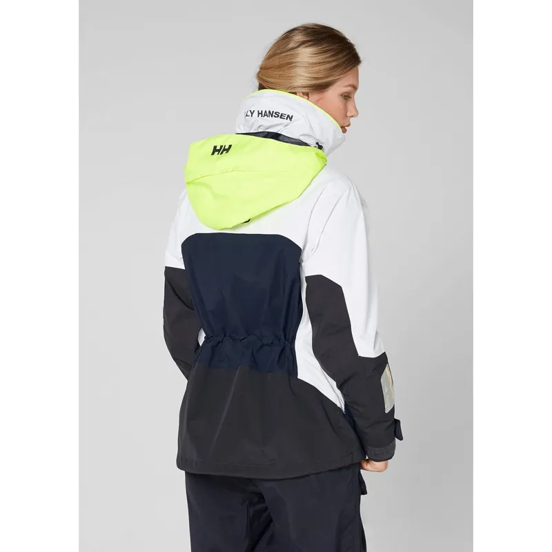 2018 Helly Hansen Pier Womens Jacket in White-2