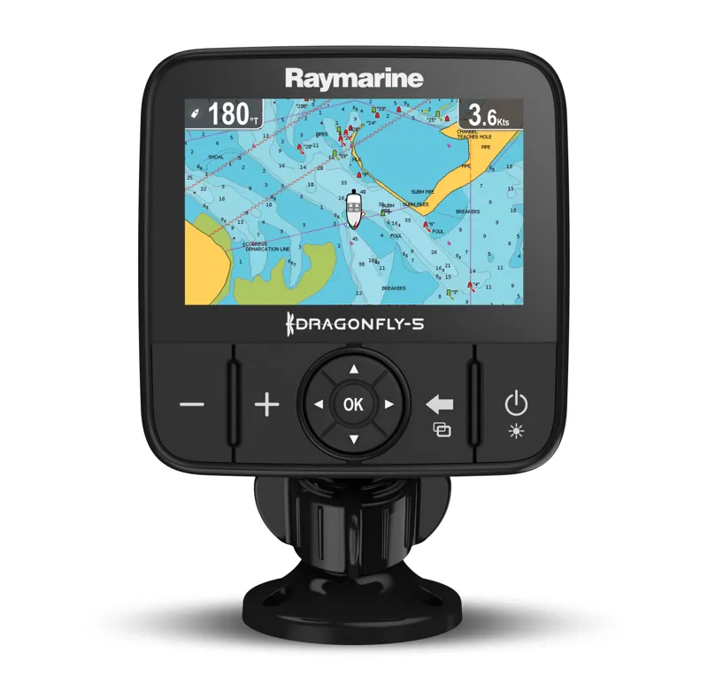 Raymarine Dragonfly 5M Chartplotter with Navionics Silver Chart