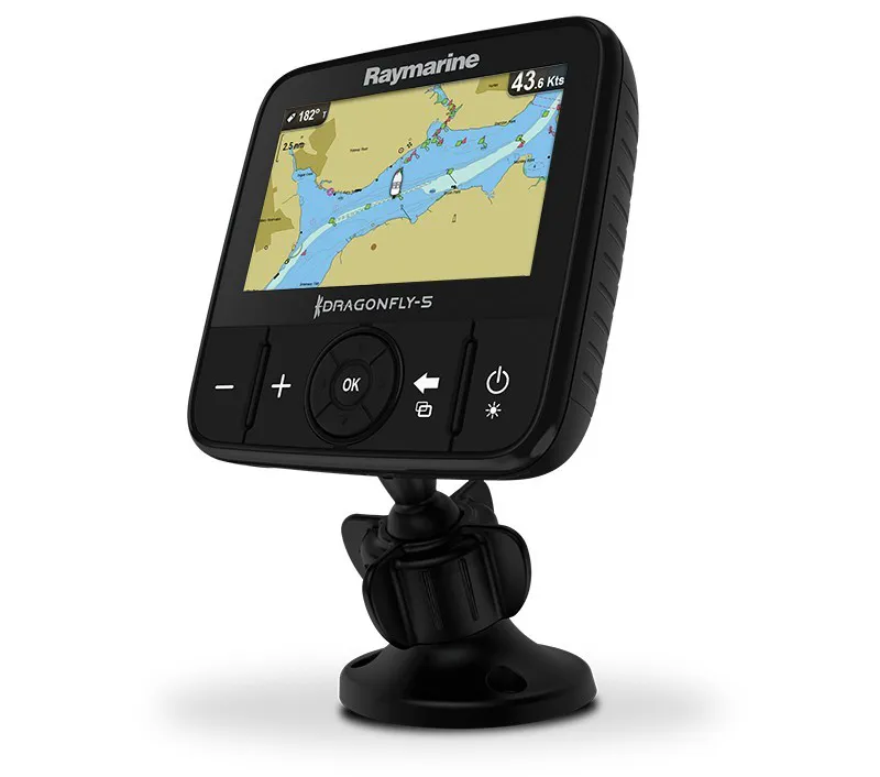 Raymarine Dragonfly 5M Chartplotter with Navionics Silver Chart-2