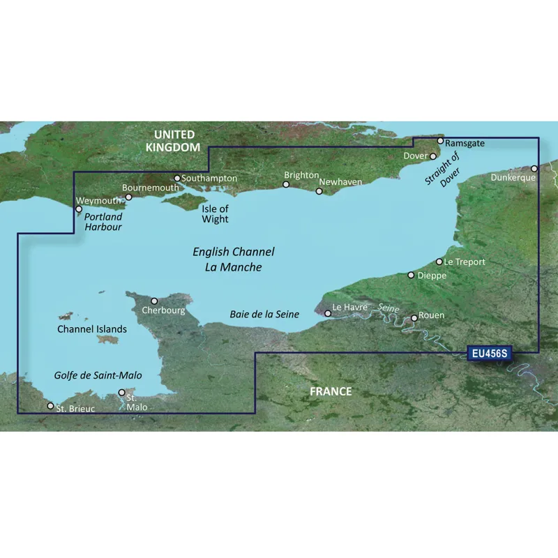 Garmin BlueChart g2 Vision HD English Channel, Central-East VEU456S