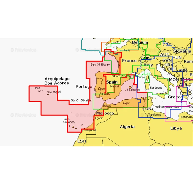Navionics Platinum+ Iberia