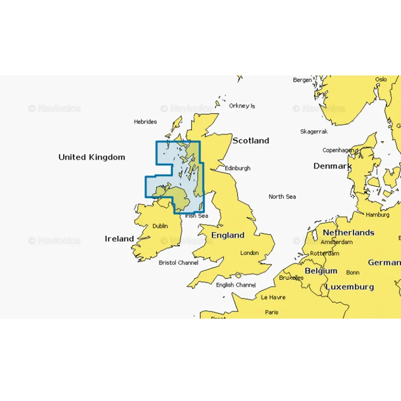 Navionics Platinum+ Scotland West