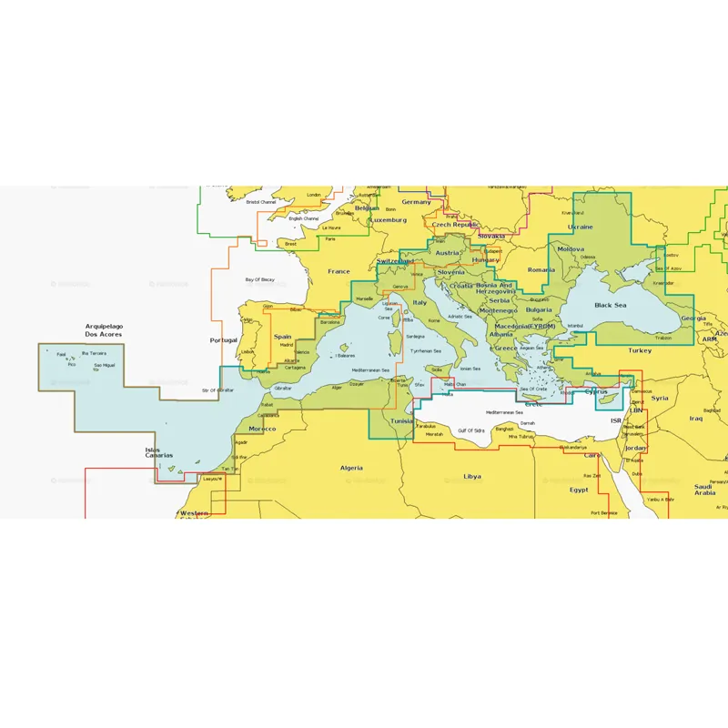 Navionics+ Mediterranean and Black Sea