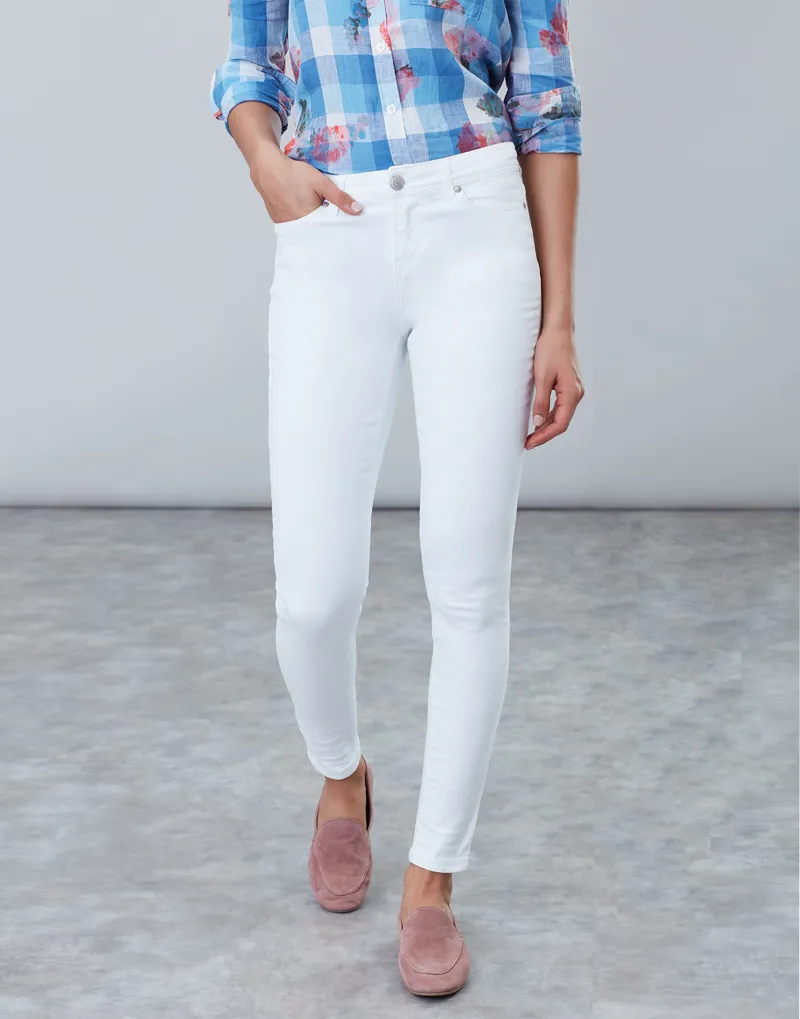 2020 Joules Monroe Crop Jeans in Bright White