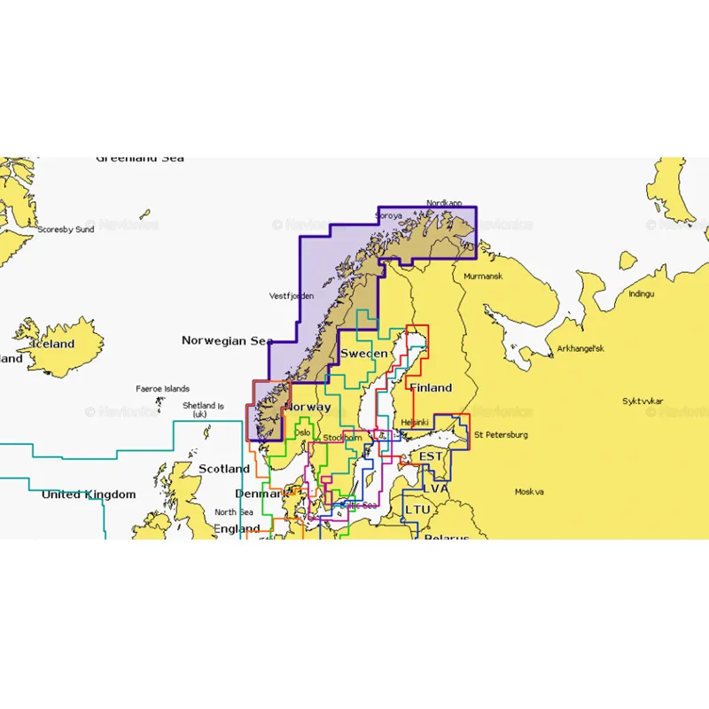 Navionics Platinum+ Norway North-West
