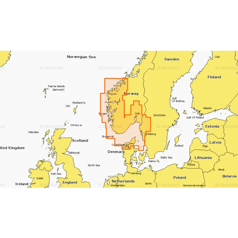 Navionics Platinum+ Norway South-West