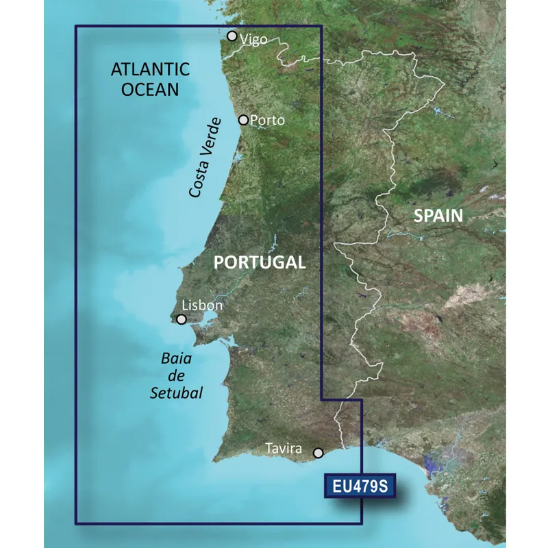 Garmin BlueChart g2 Vision HD Portugal VEU479S