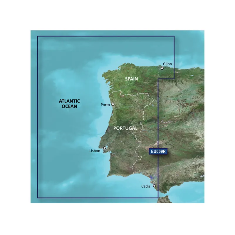 Garmin BlueChart g2 Vision HD Portugal and Northwest Spain VEU009R