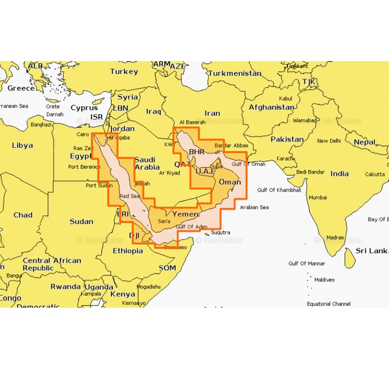 Navionics Platinum+ Red Sea-Arabian Gulf