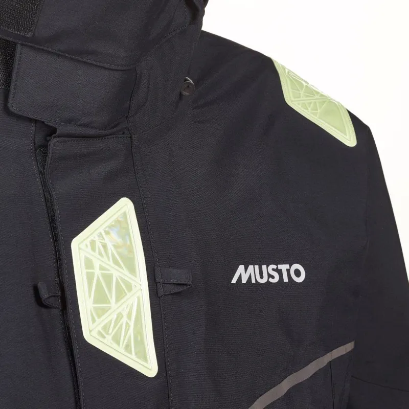 2018 Musto MPX Offshore Mens Jacket Black - Size Small-2