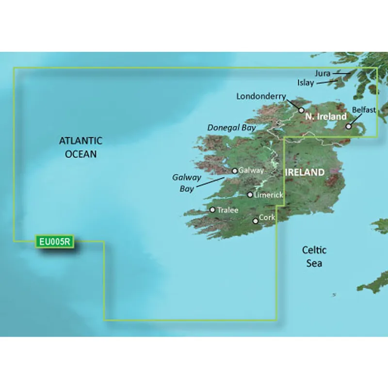 Garmin BlueChart g2 HD Ireland, West Coast HXEU005R