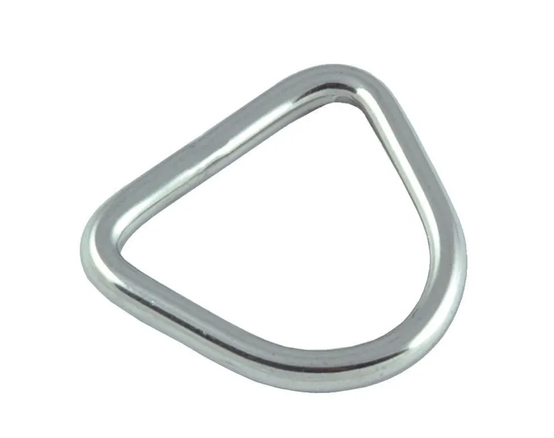 Dee Ring 3mm x 20mm - Stainless Steel