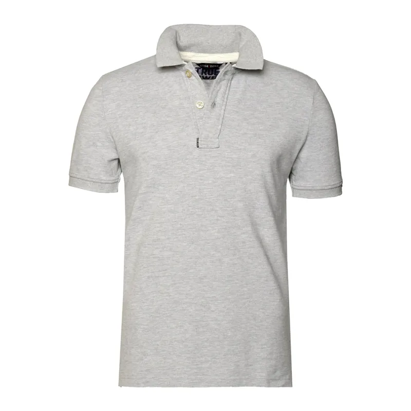 Code Zero Shore Polo in Silver