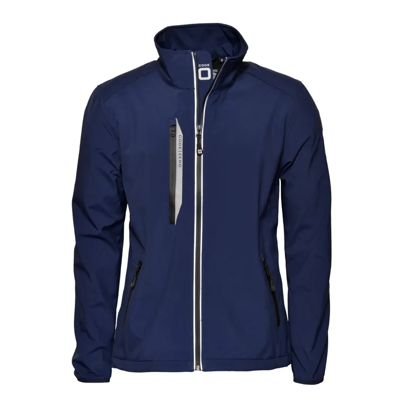 Code Zero Womens Halyard Softshell Jacket in Navy