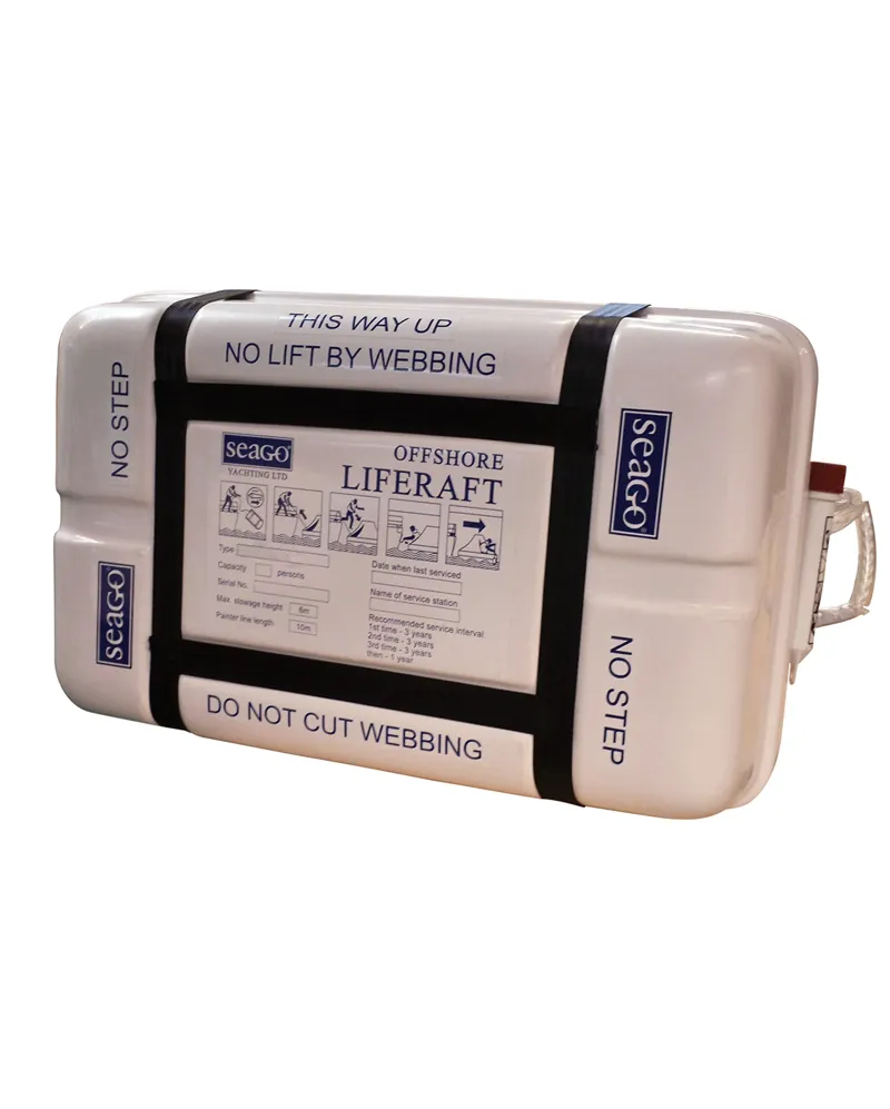 Seago Sea Cruiser ISO 9650-2 Leisure Life Raft - Canister