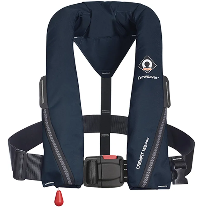 Crewsaver Crewfit 165N Sport Manual Life Jacket Navy
