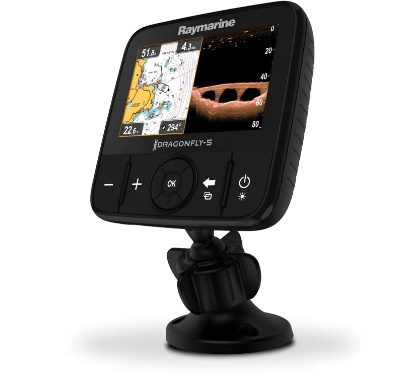 Raymarine Dragonfly 5-Pro with Navionics Silver Europe Chart-1