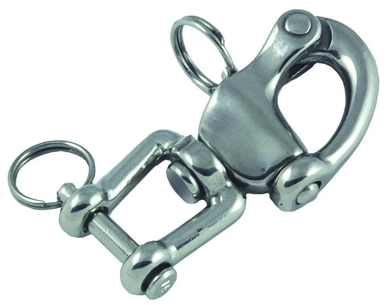 Snap Shackle Swivel Fork - Stainless Steel