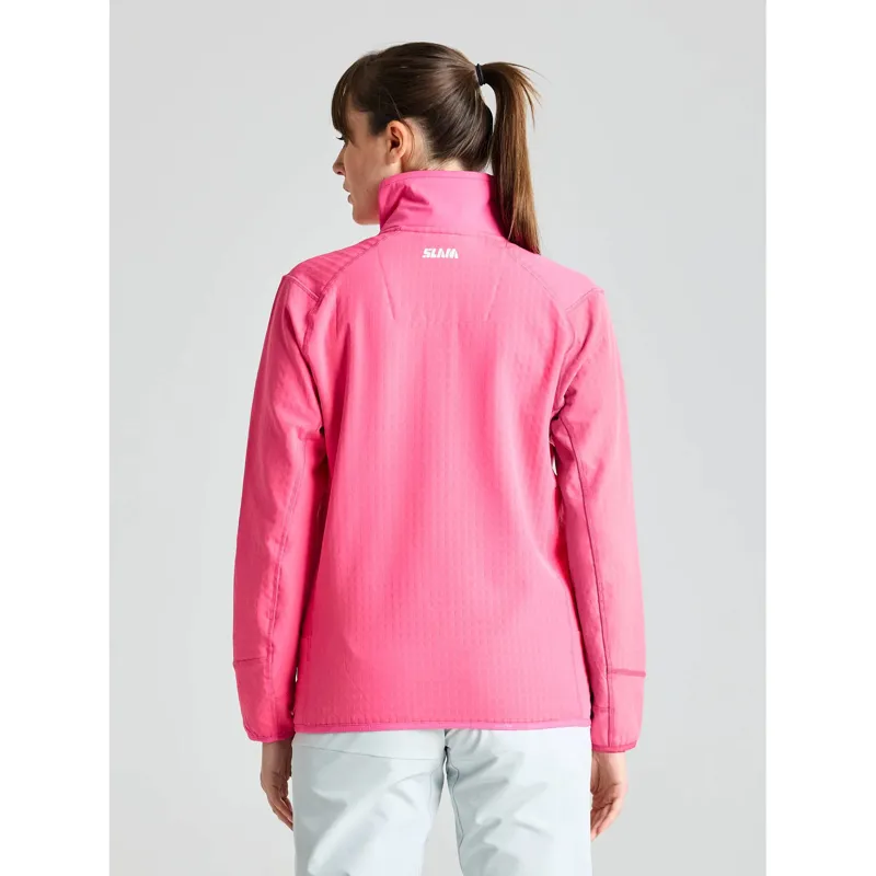 SLAM ALTURA WS FZ GRID FLEECE HYDRANGEA PINK-2