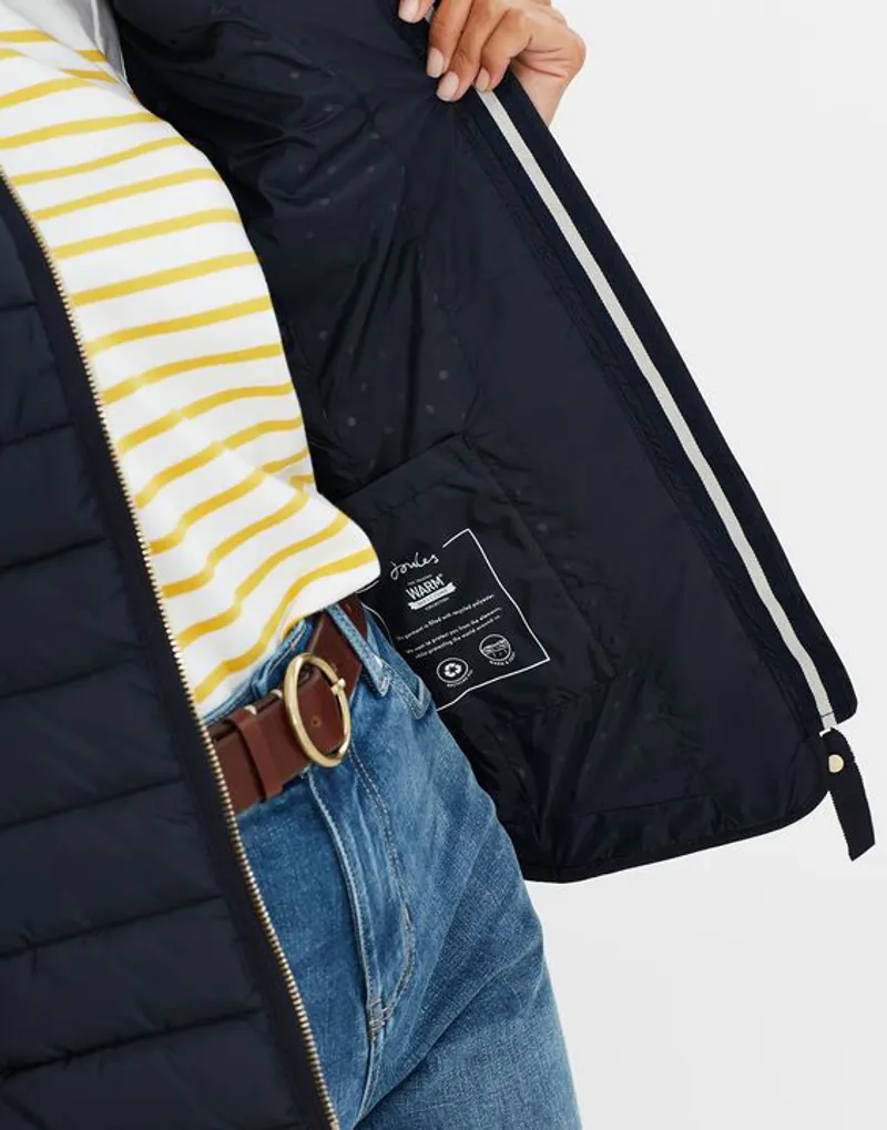 Joules Furlton Quilted Gilet Marine Navy-3