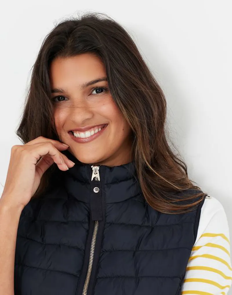 Joules Furlton Quilted Gilet Marine Navy-2