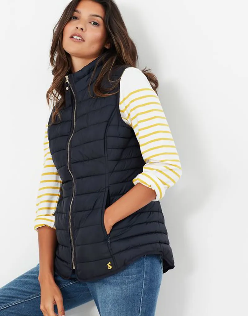 Joules Furlton Quilted Gilet Marine Navy-1