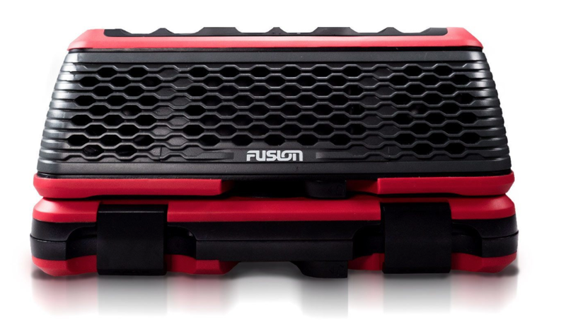 Fusion Active Safe Stereo Dock in Red-2