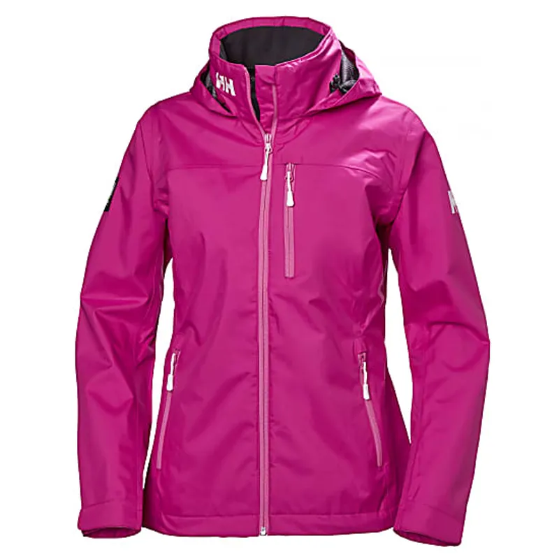 HH Womens Crew Hooded Jacket Pink