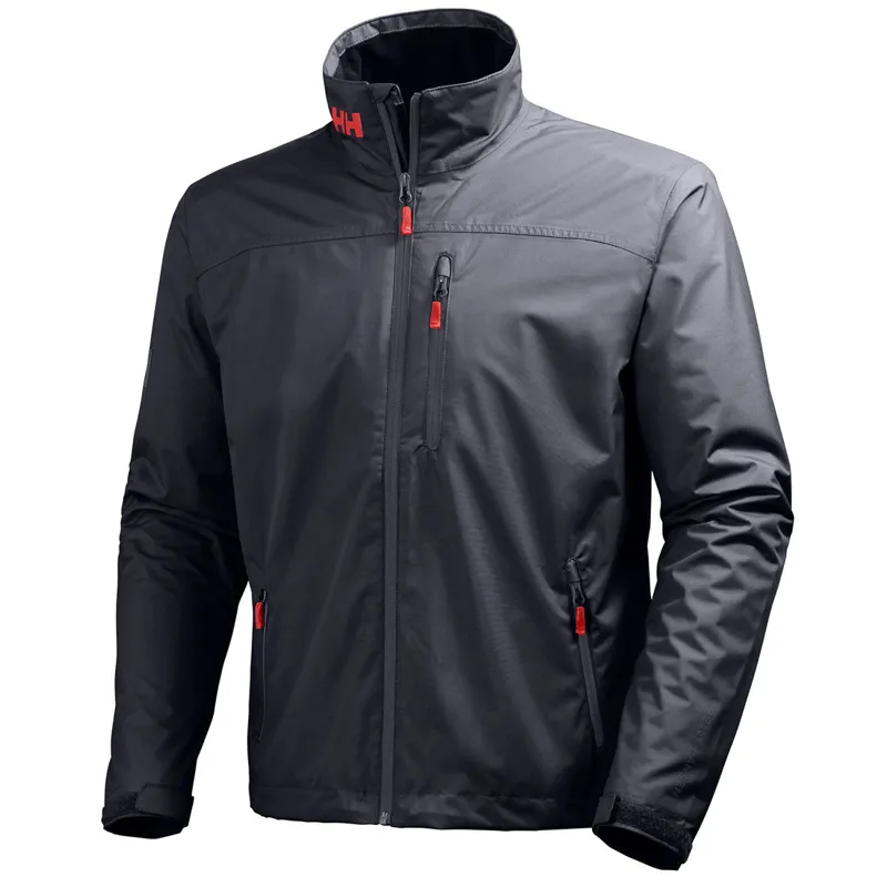 Helly Hansen Crew Midlayer Jacket in Graphite Blue