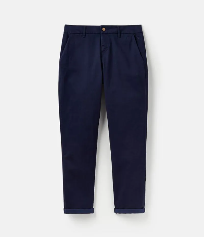 Joules Hesford Womens Chino Trouser in Navy