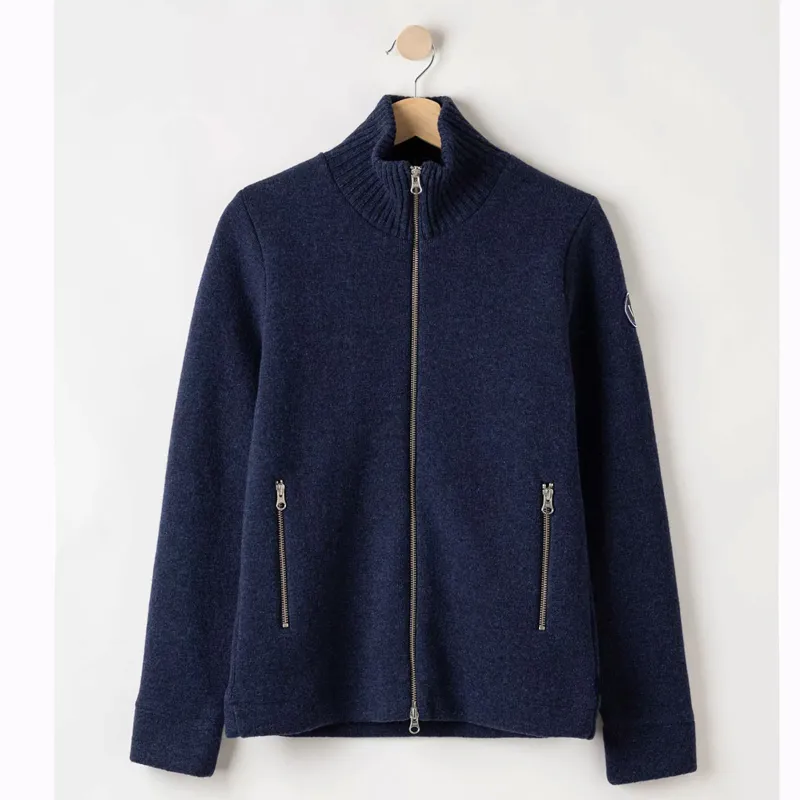Holebrook Claire Fullzip Windproof Dark Blue Jumper