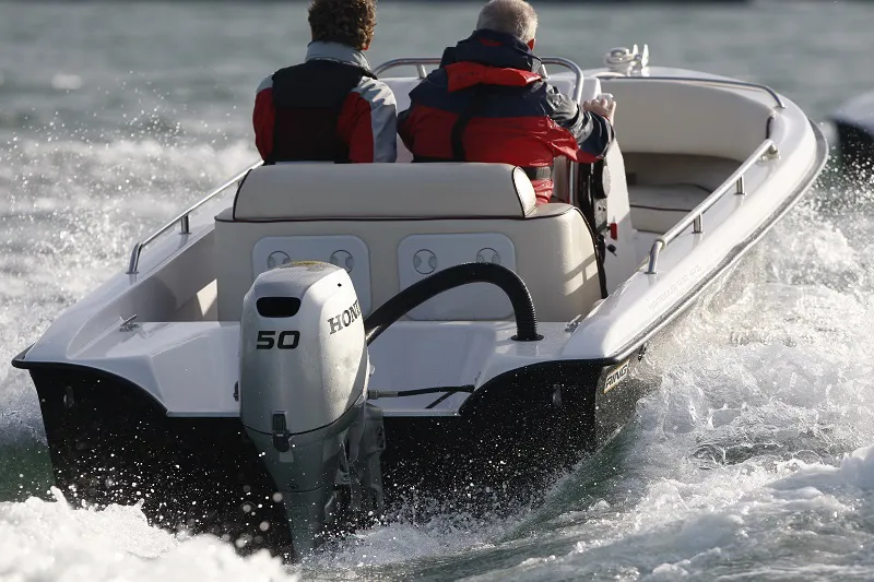 Honda Marine 50hp Outboard Long Shaft Engine Only-1