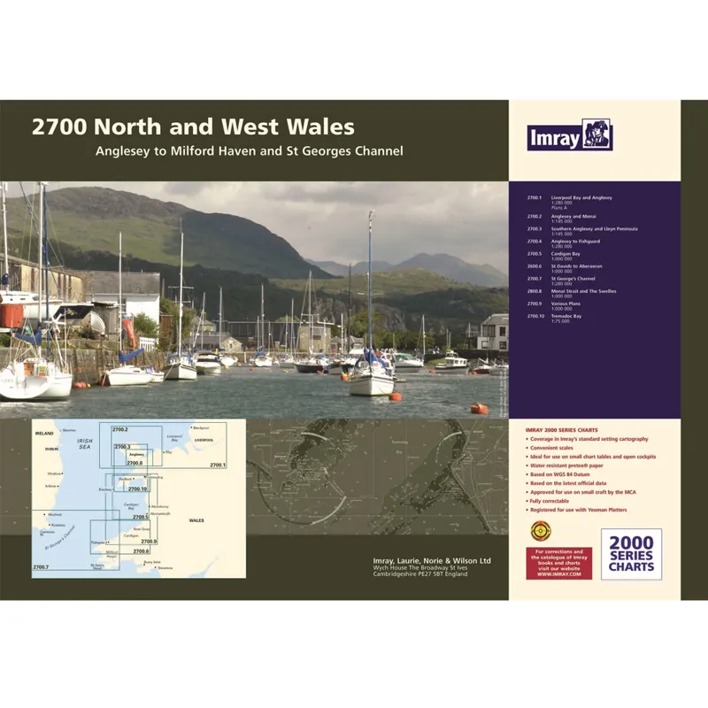 Imray North and West Wales Chart Pack