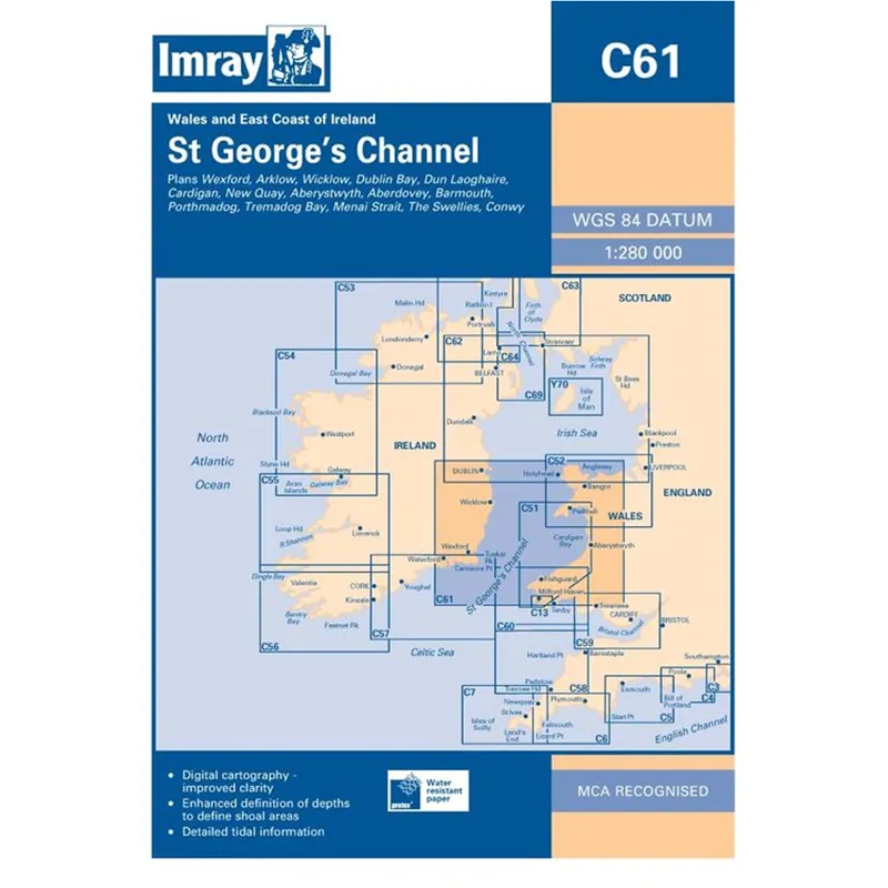 Imray C61 St Georges Channel