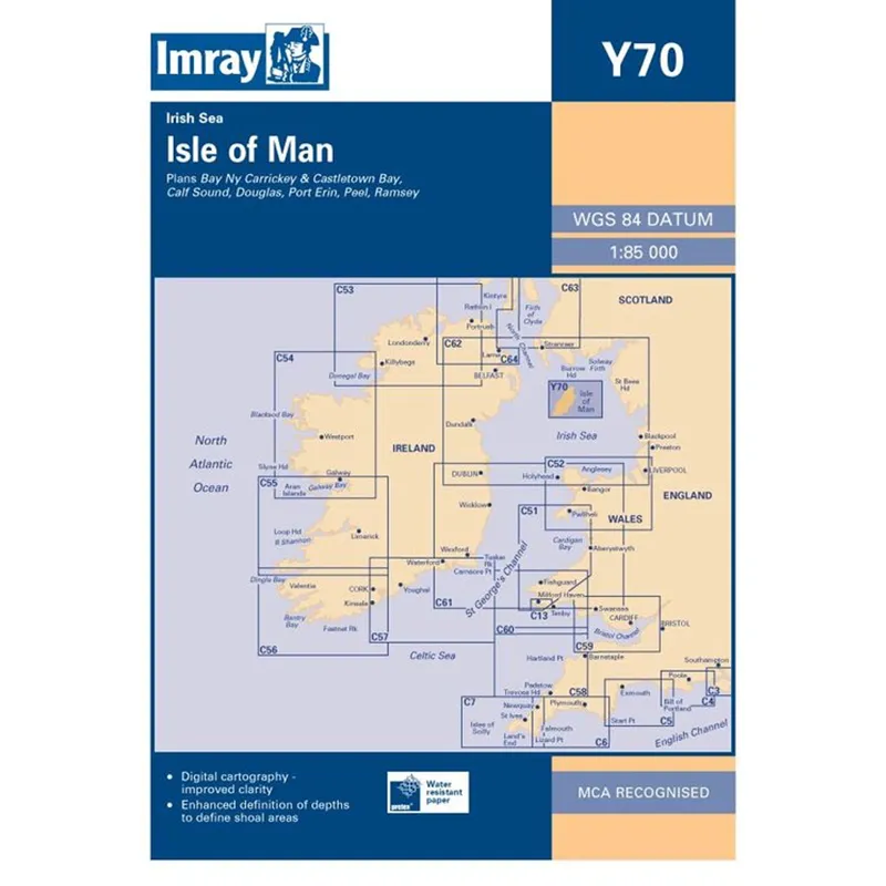 Imray Y70 Isle of Man