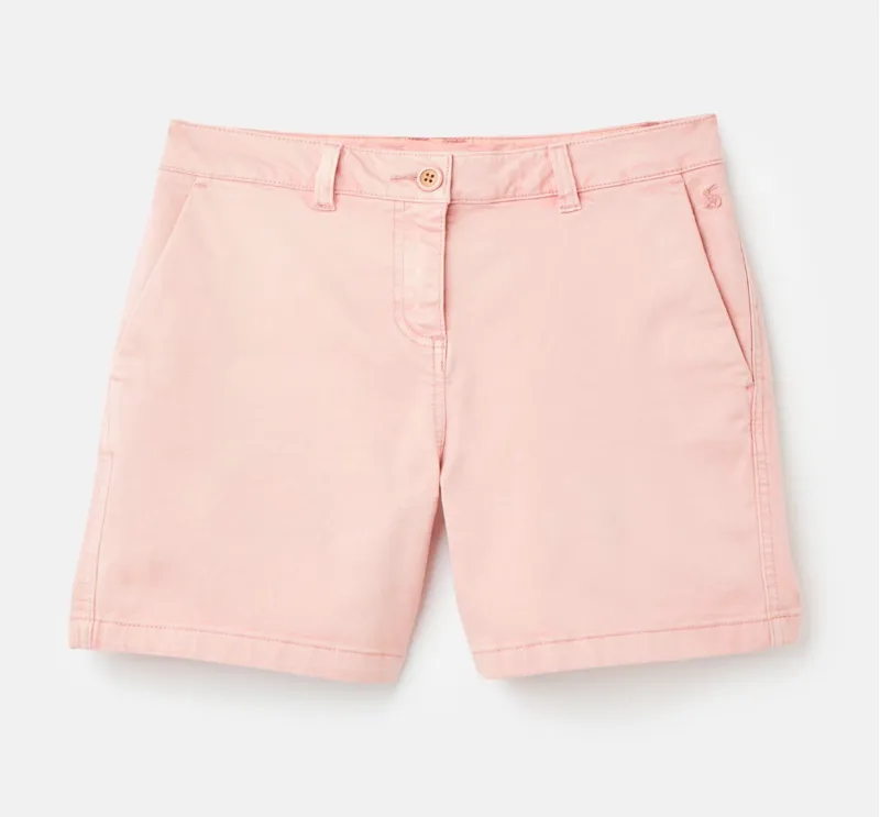 Joules Cruise Shorts in Pale Pink