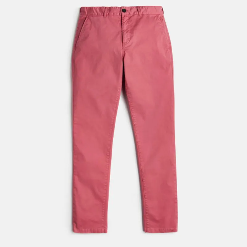 Joules Mens Laundered Chinos in Pink