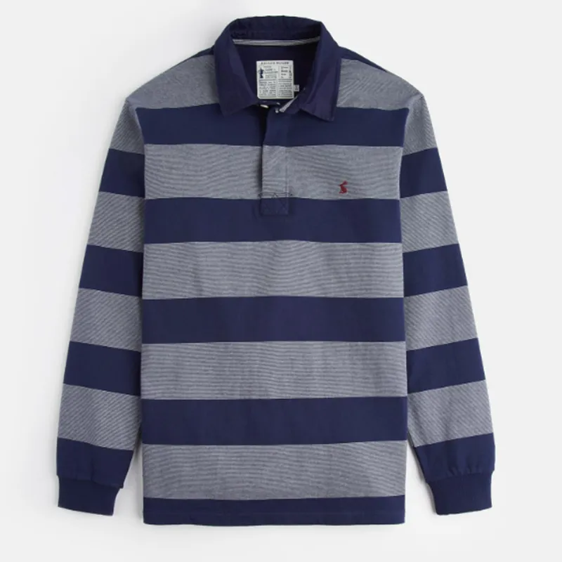 Joules Onside Rugby Shirt in Blue