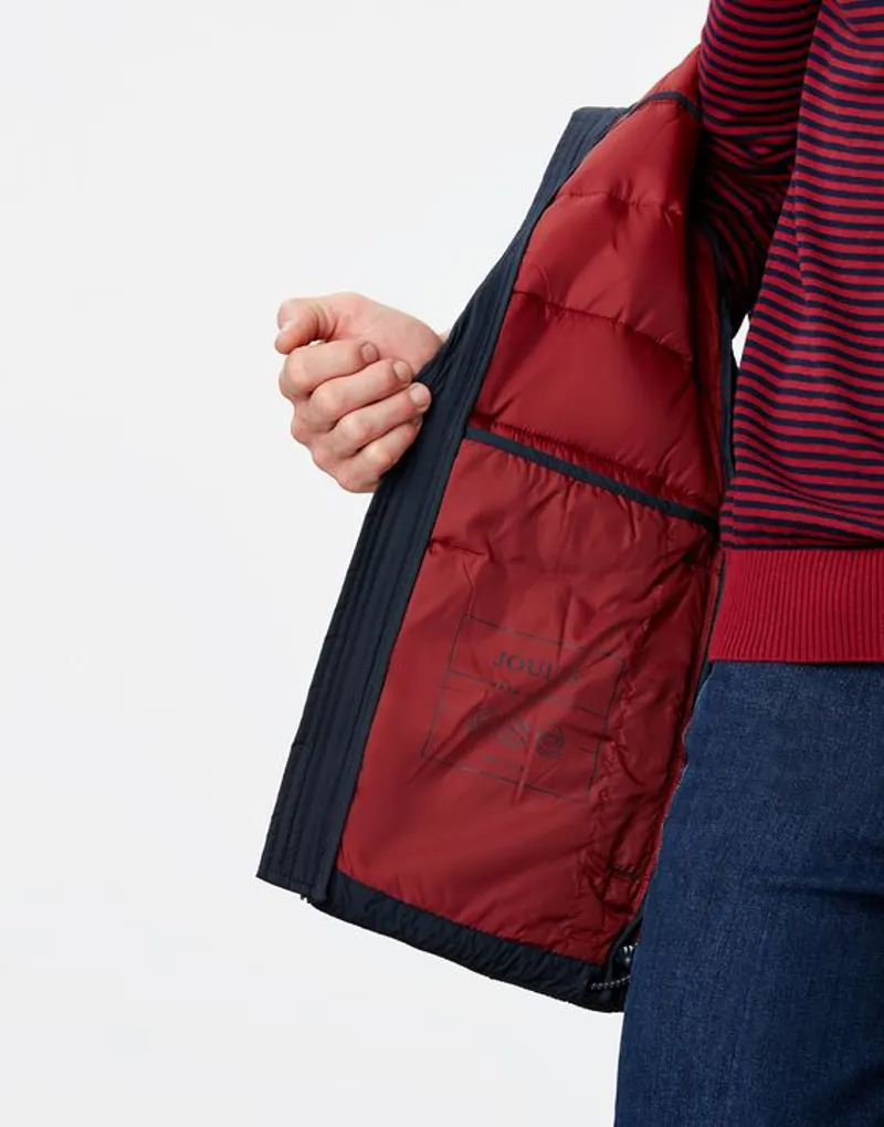 Joules Padded Gilet Navy-1