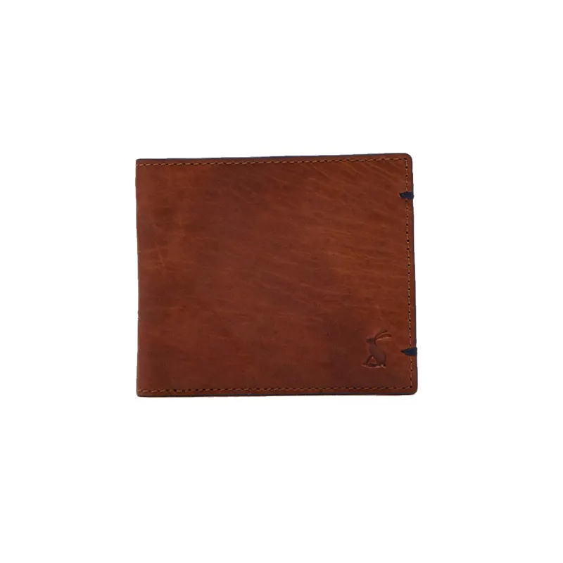 Joules Tillman Leather Wallet in Brown